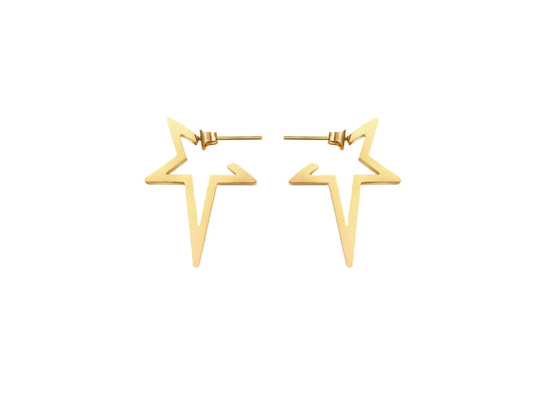 Stars Earrings - Gold