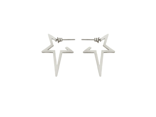 Stars Earrings - Silver