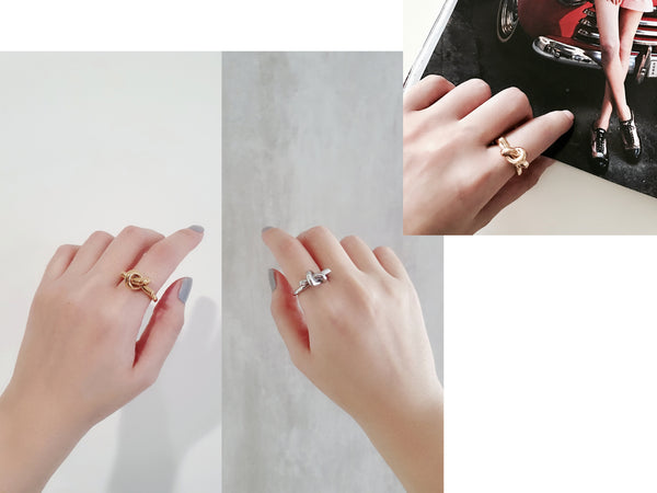 Big Knot Ring- Gold