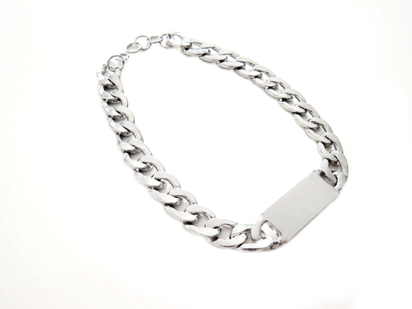 ID Chain Choker Necklace - themultistorey.co