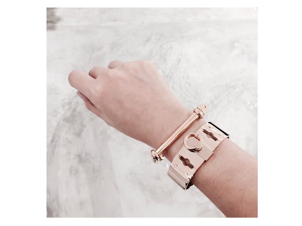Alexa Bangle - Rosegold - themultistorey.co