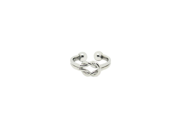 Double Knot Ring - Silver - themultistorey.co
