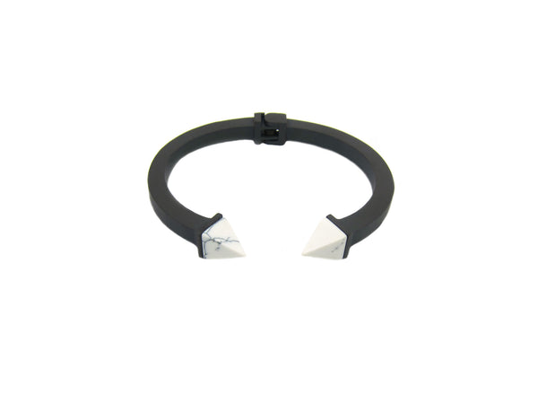 Kate Marble Bangle - Matt Black - themultistorey.co