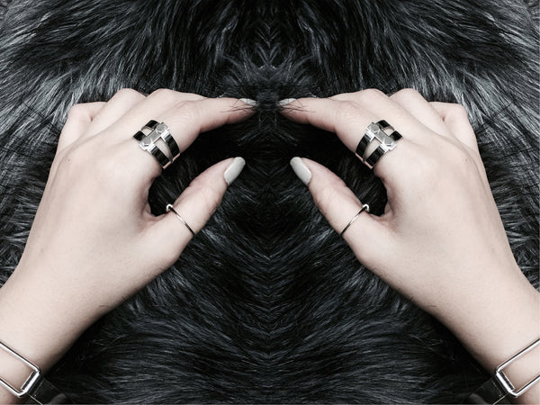 Hex Bolt Ring - Silver - themultistorey.co
