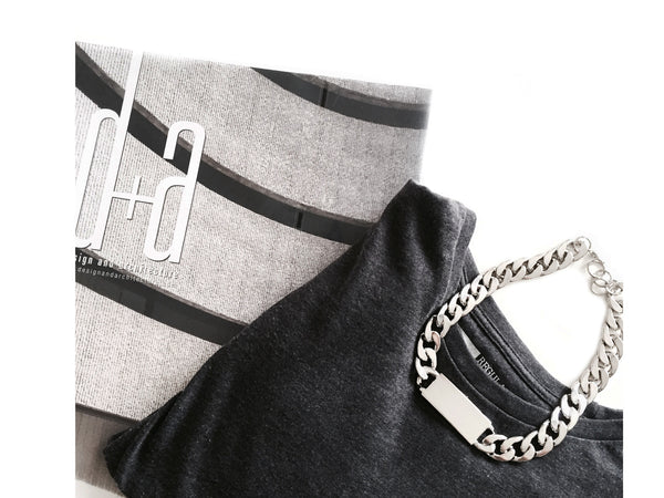ID Chain Choker Necklace - themultistorey.co
