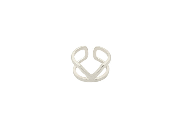Elva Ring - Silver/ Rosegold - themultistorey.co