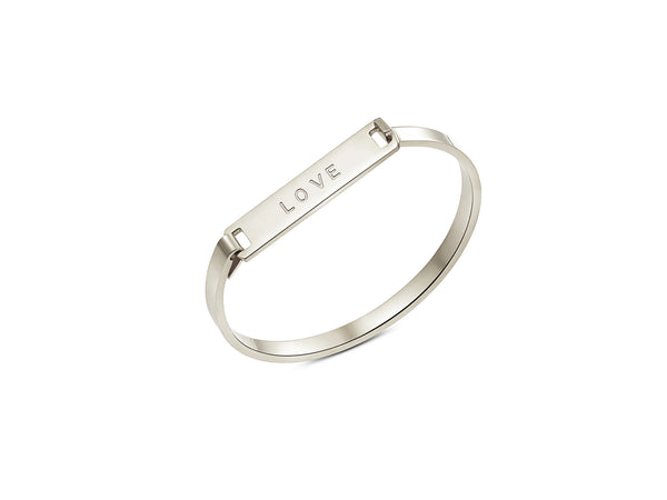Parker Love Bangle (customisable) - Gold / Silver / Rosegold - themultistorey.co